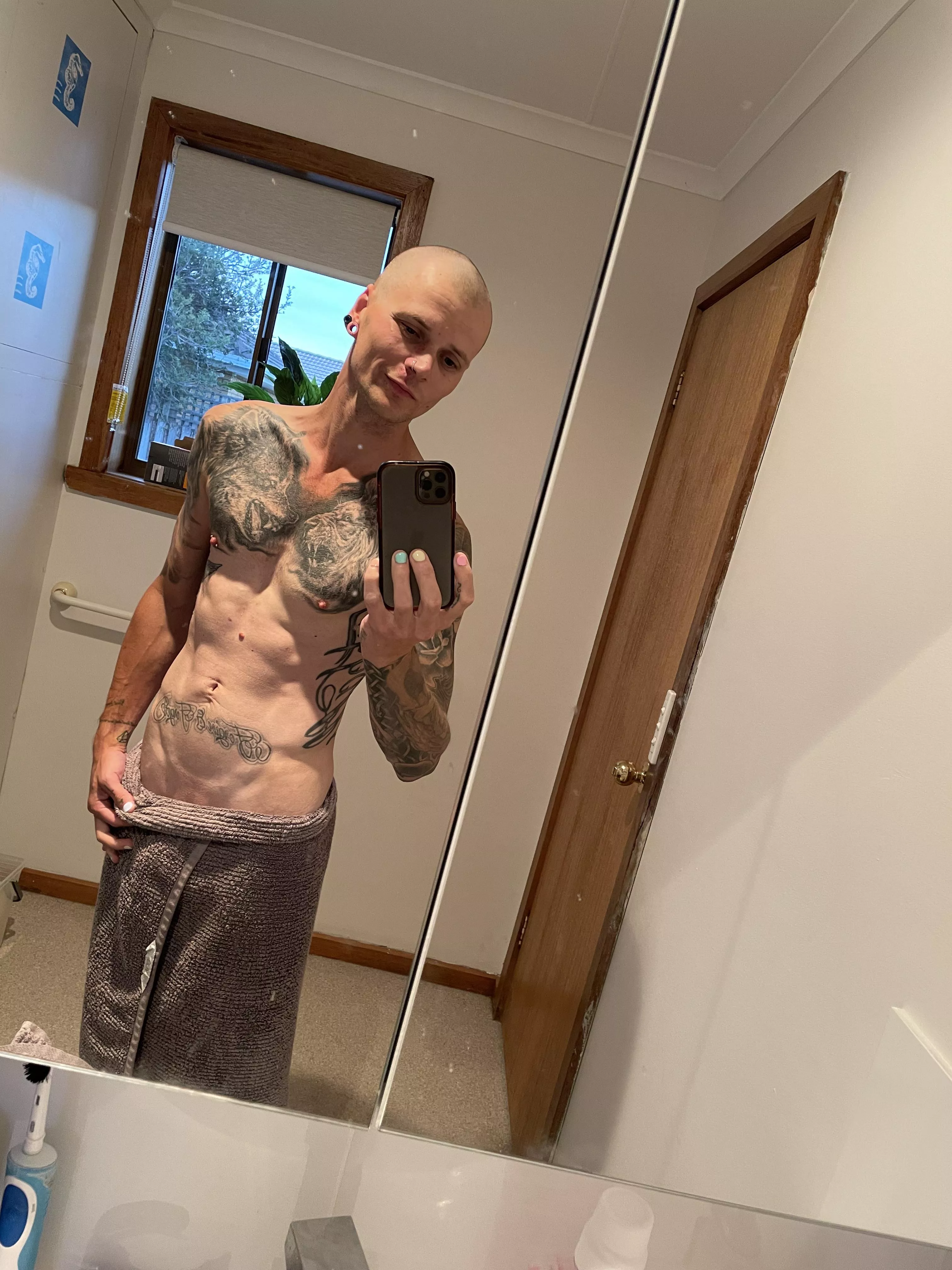 Straight outta the shower kinda feels