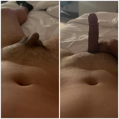 wanna feel me grow in your mouth?😛