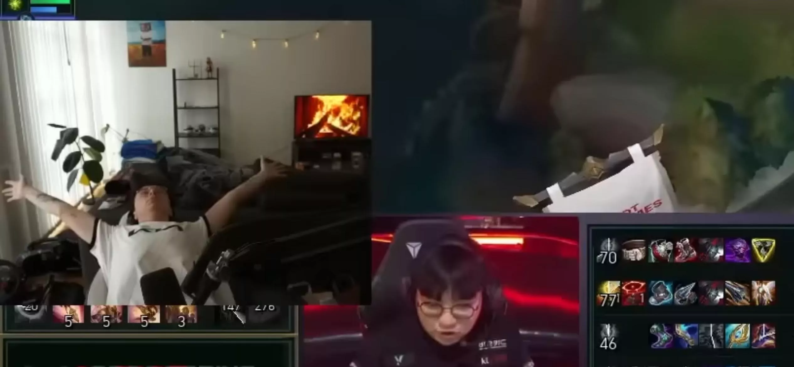 What is this emote that Caedrel is doing?