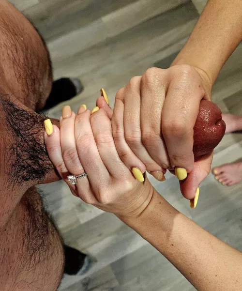 Who wants to share his big cock with me?