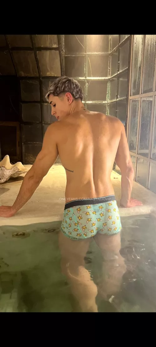 Why don't you come up behind me?