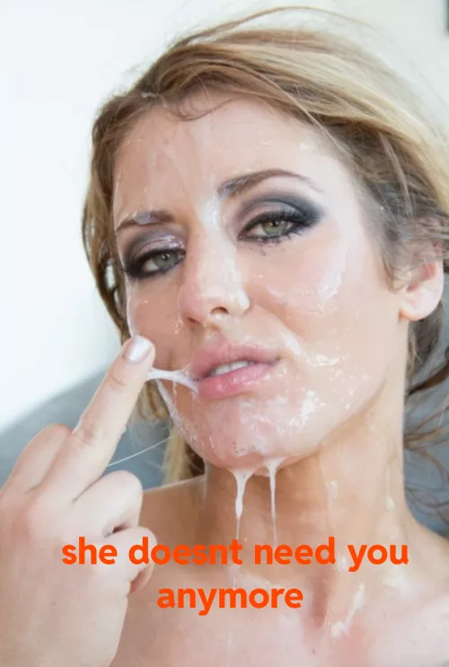 You sent your wife to settle your debt. She just fucked your bully. You still owe him and now she will be coming to beat you with him