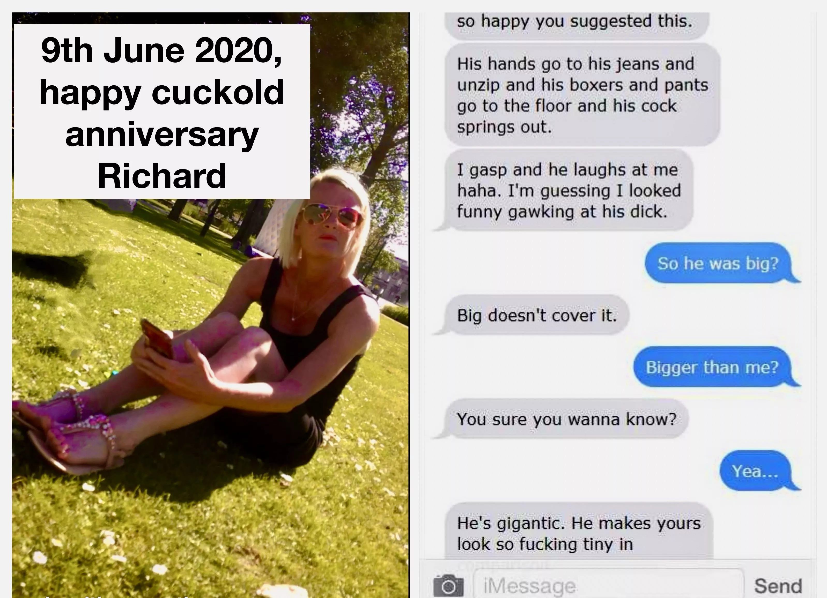 4 years of cuckolding and chastity. Wouldn’t change a single thing 