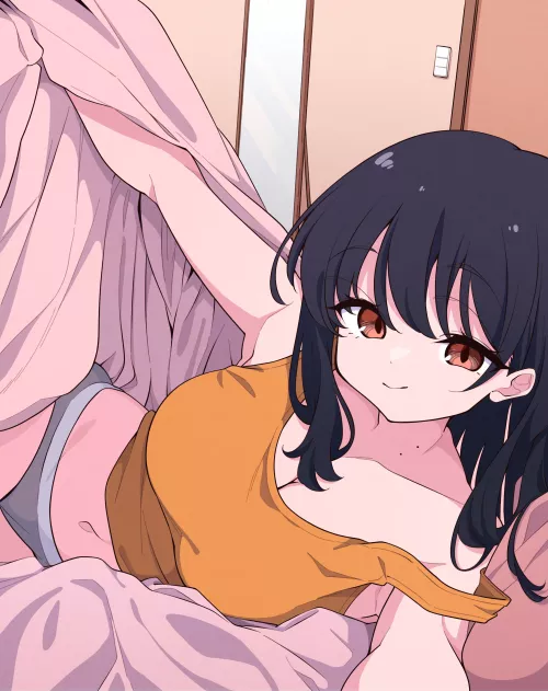 Anna Yamada Wants Company In Her Bed 