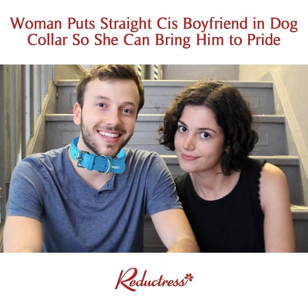 Collar STAYS on during pride