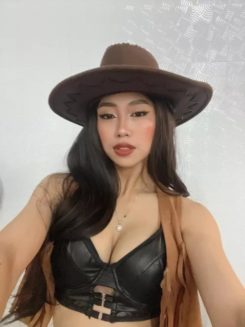 Feeling happy and confident, and that's the most beautiful look anyone can wear.