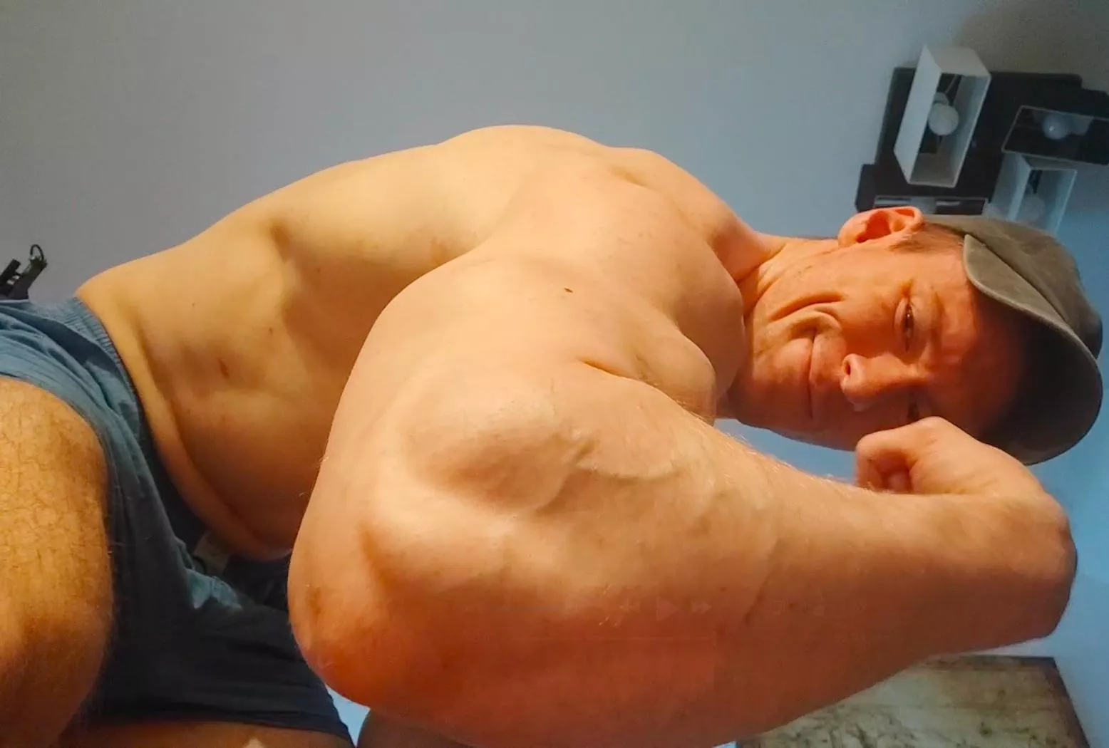 Got the veins to pop a little bit