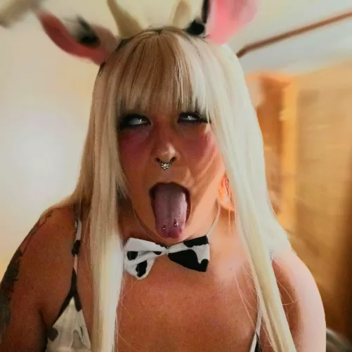 hucow needs a farm hand to help out in the barn