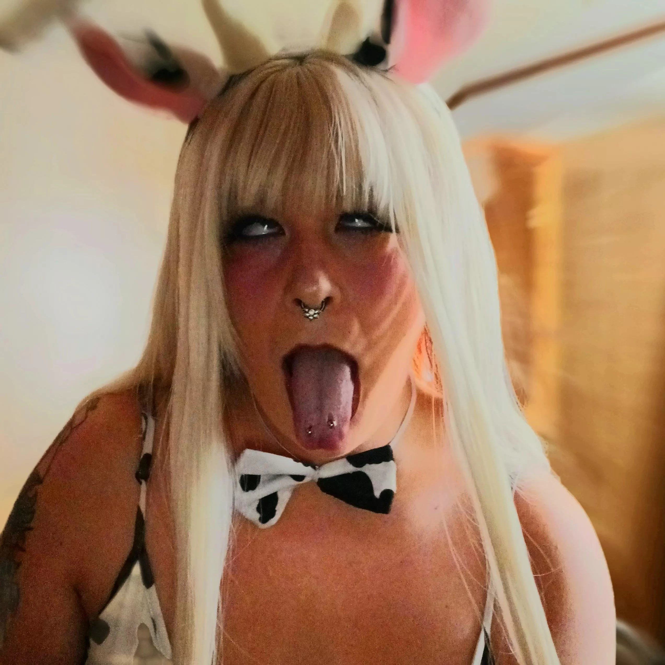 hucow needs a farm hand to help out in the barn