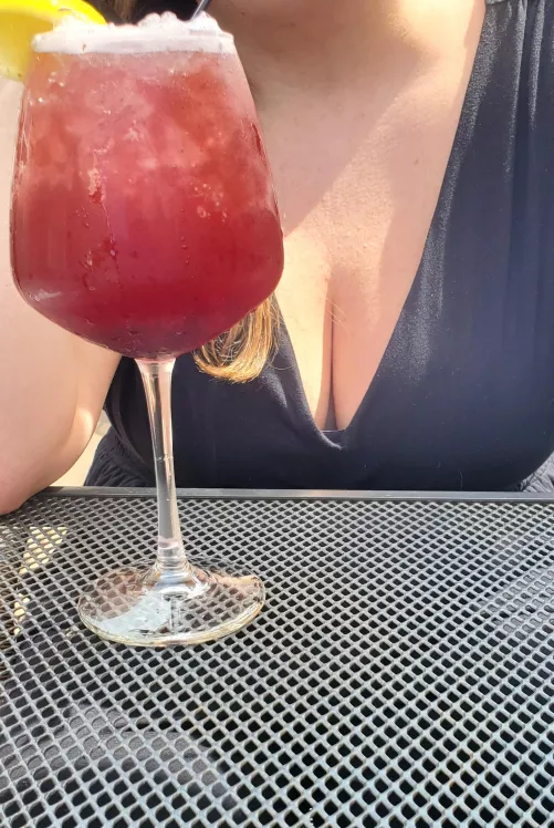 Join me for a cocktail on this warm spring day? 