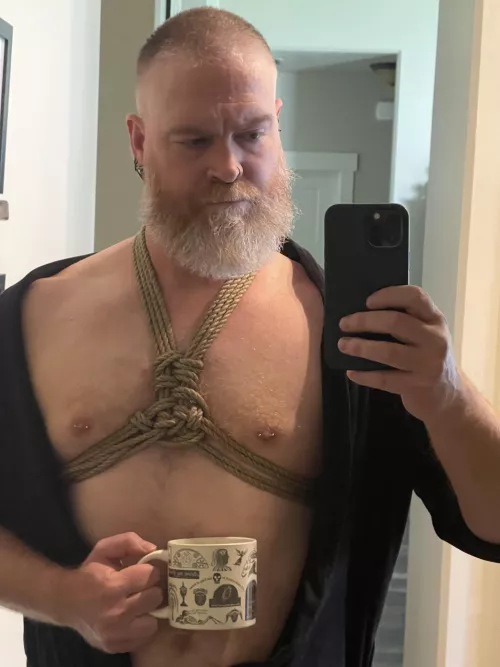 Just a lil Sunday morning freeform harness