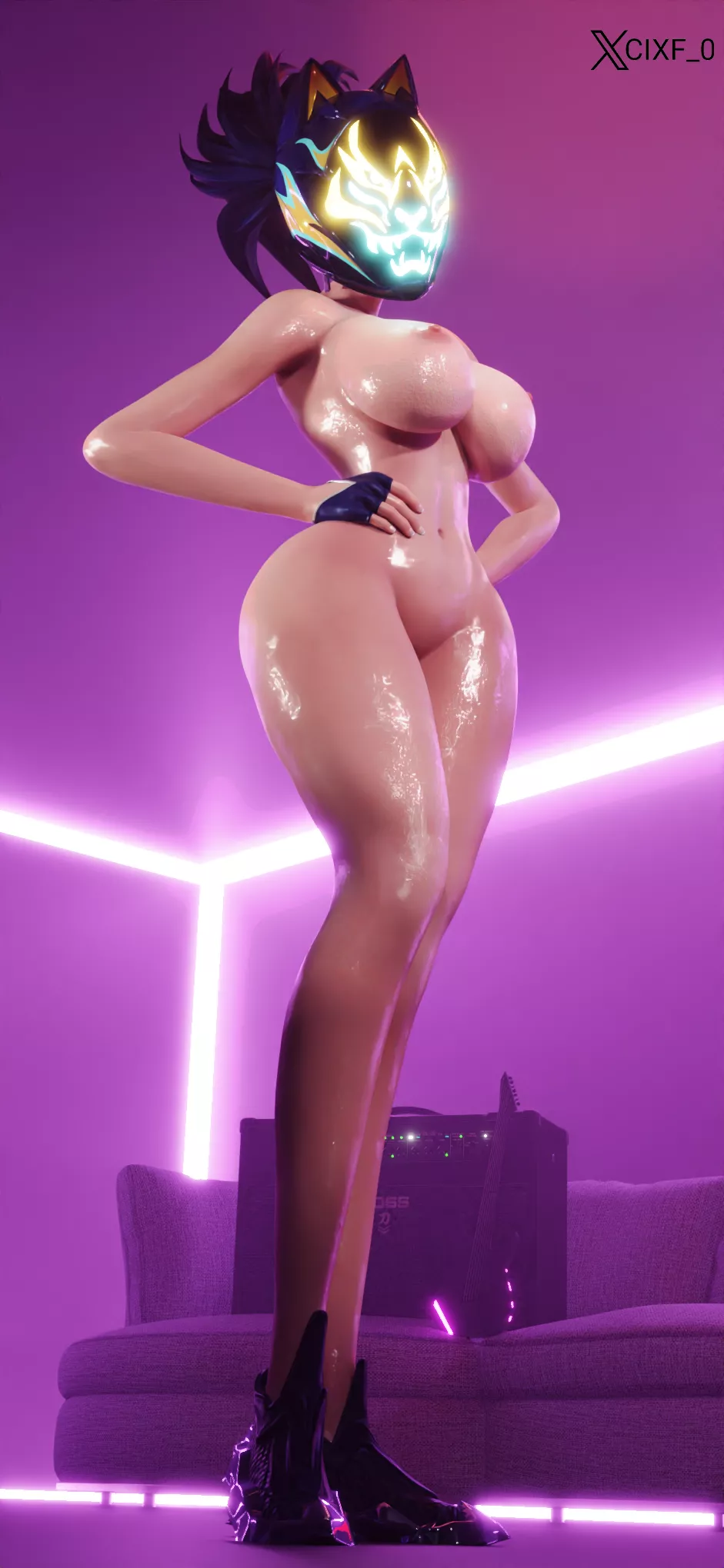 K/DA All Out Akali (CixF)