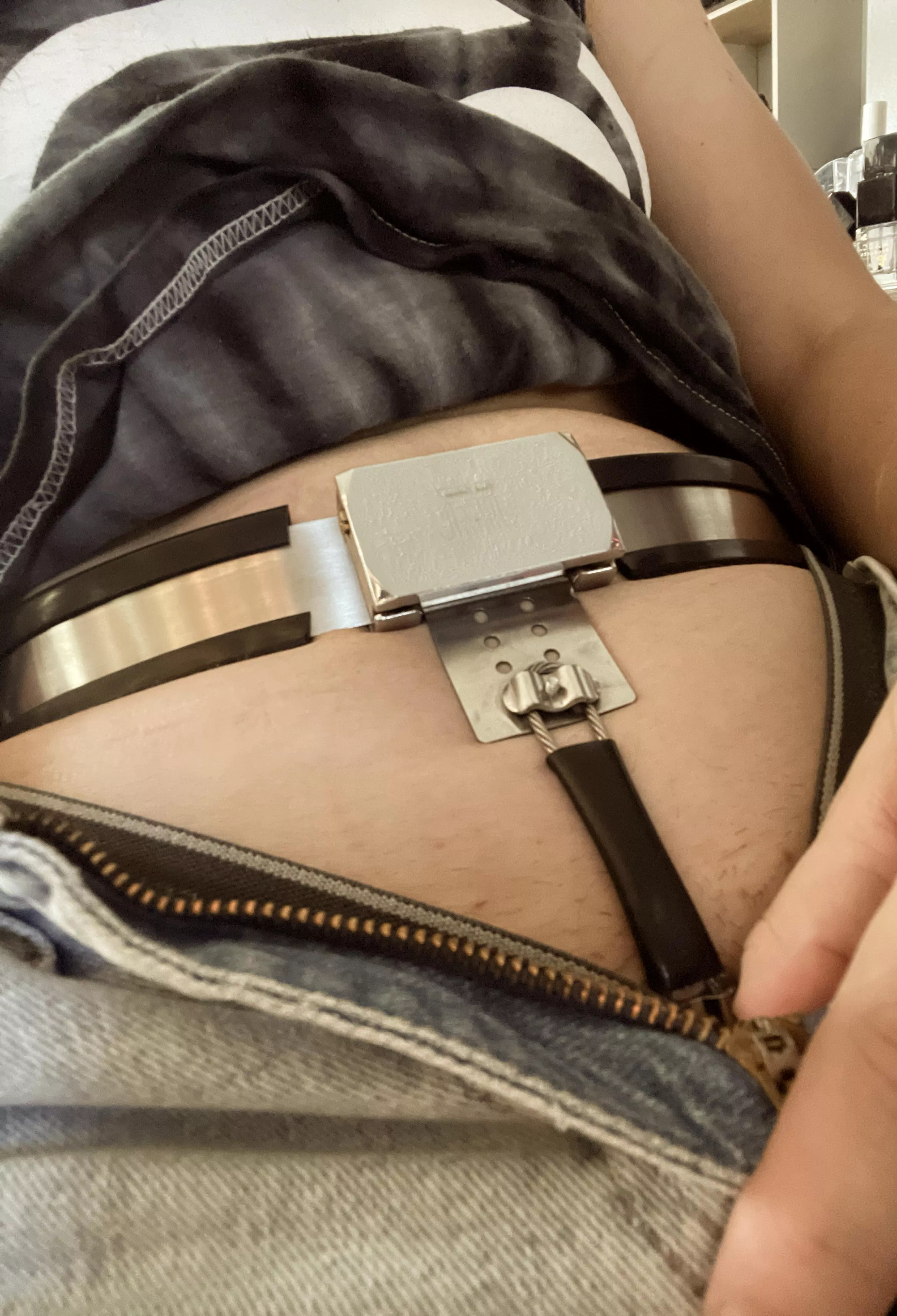 Locked up at my desk Locked up at my desk