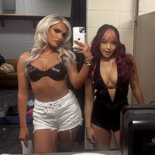 Mariah May and Mina Shirakawa