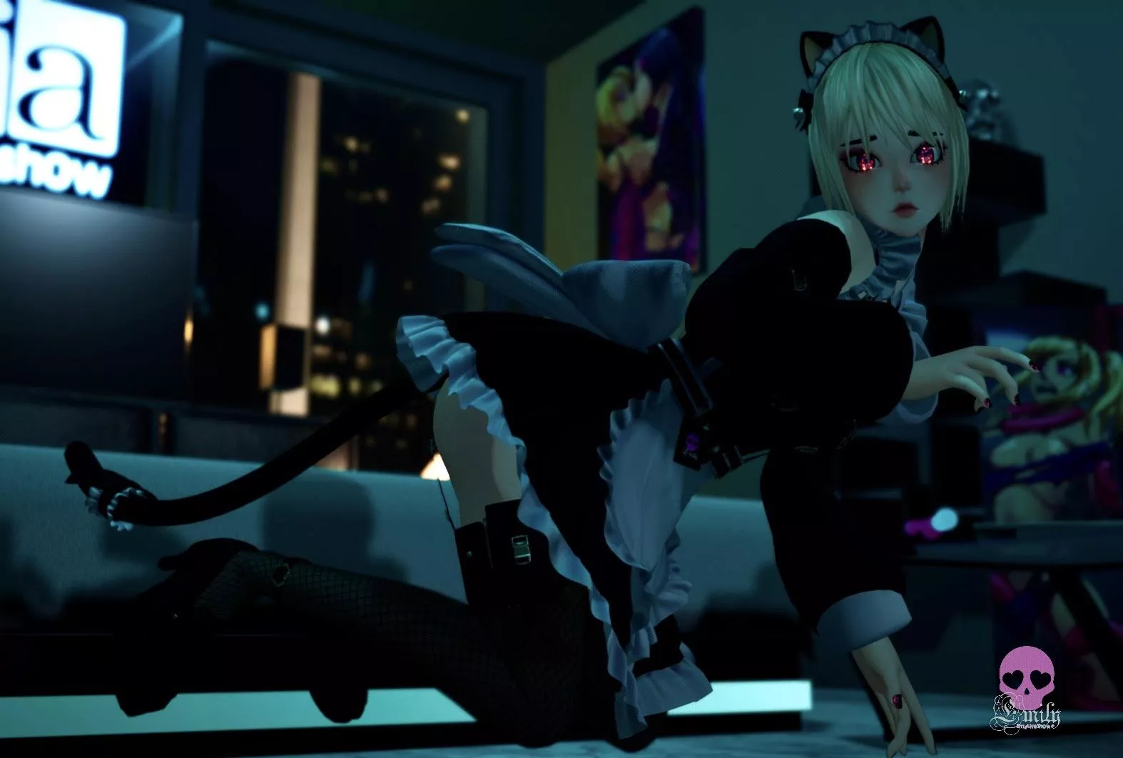 Meow?🥰 https://chaturbate.com/emyliveshow