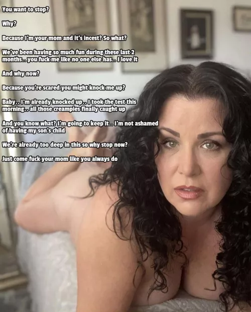 Mom is already pregnant so why stop now?