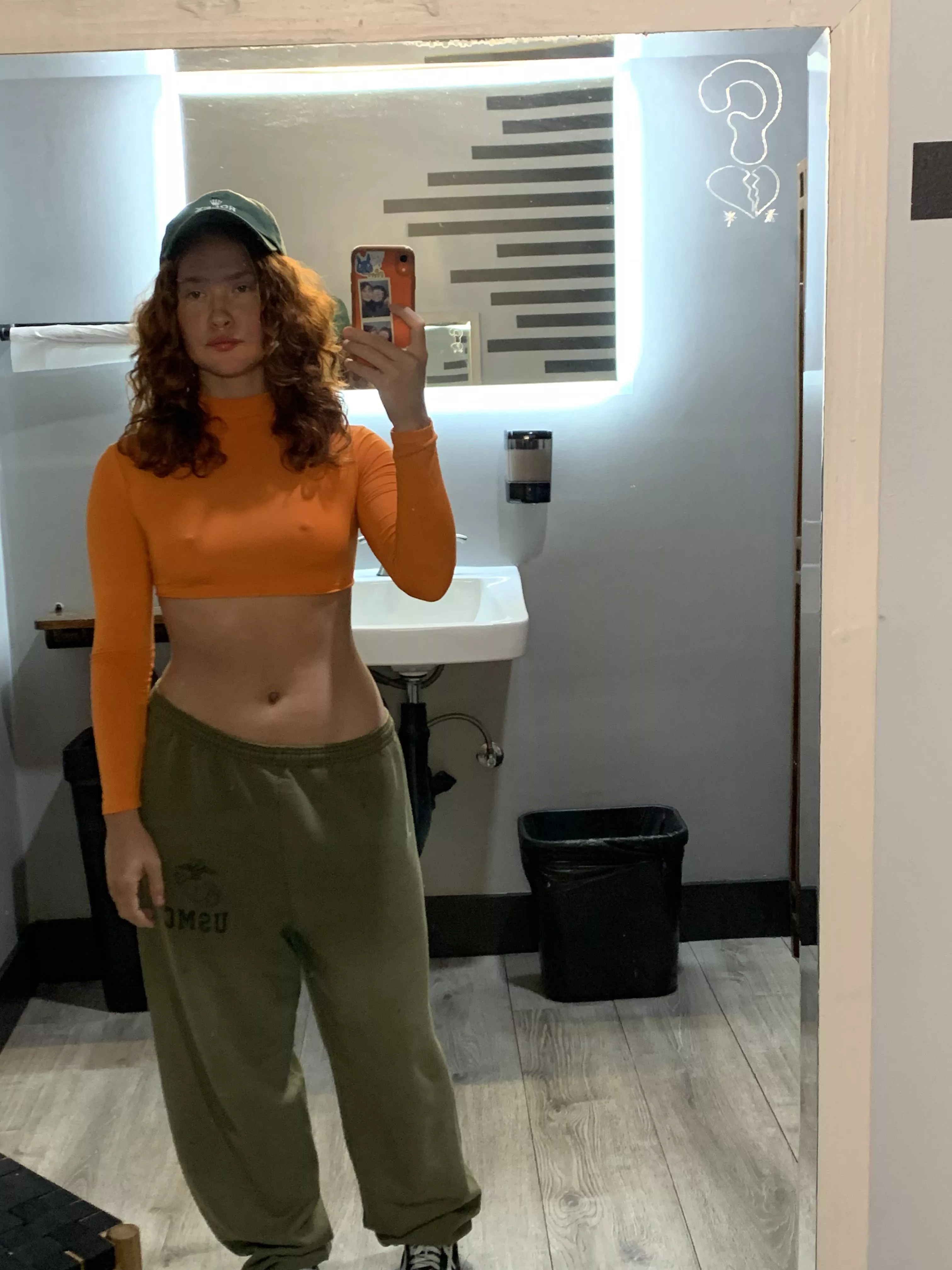 pokin out the turtleneck 