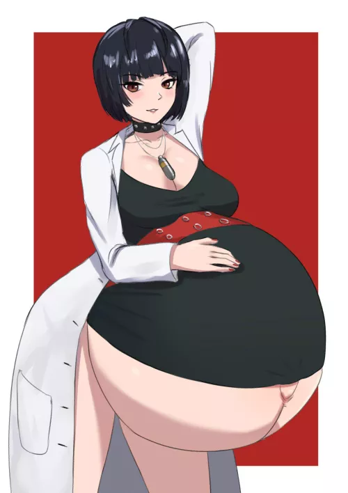 Pregnant Goth Doctor GF (KakuAjiAlter)