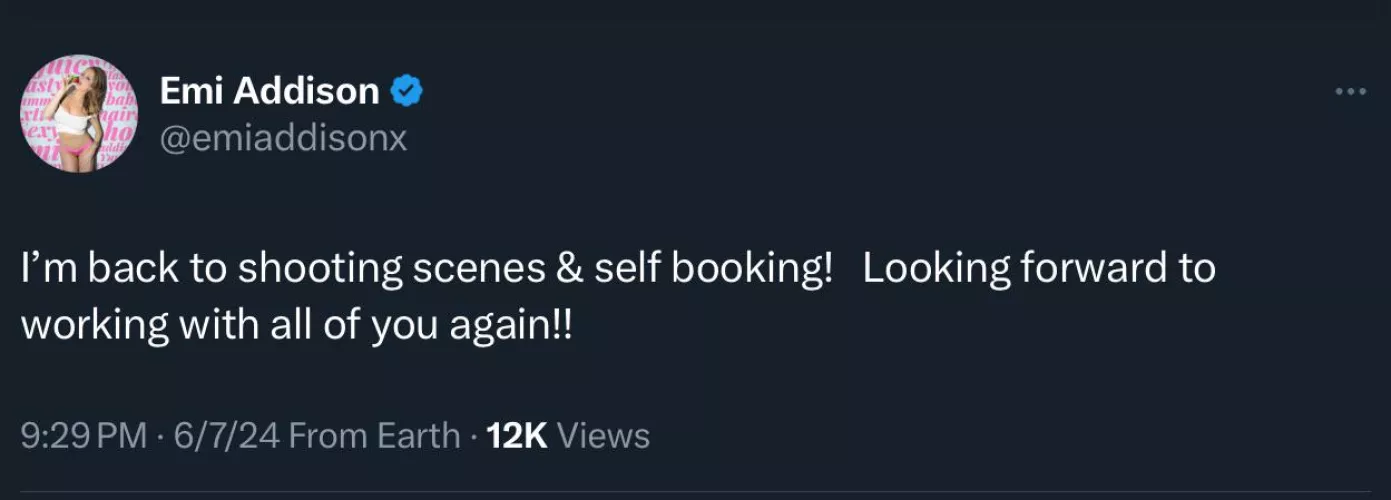 She’s back in mainstream 