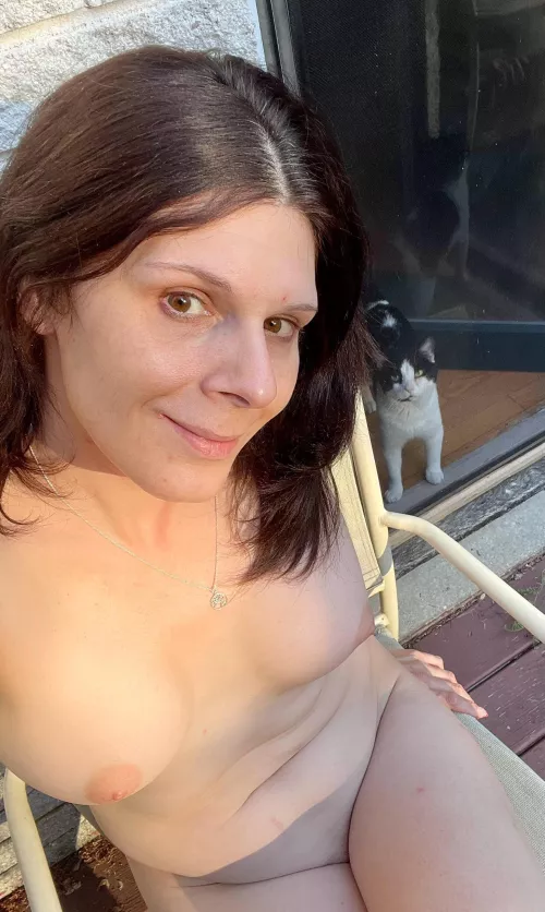 Showing off my other lovable kitty (42F) 