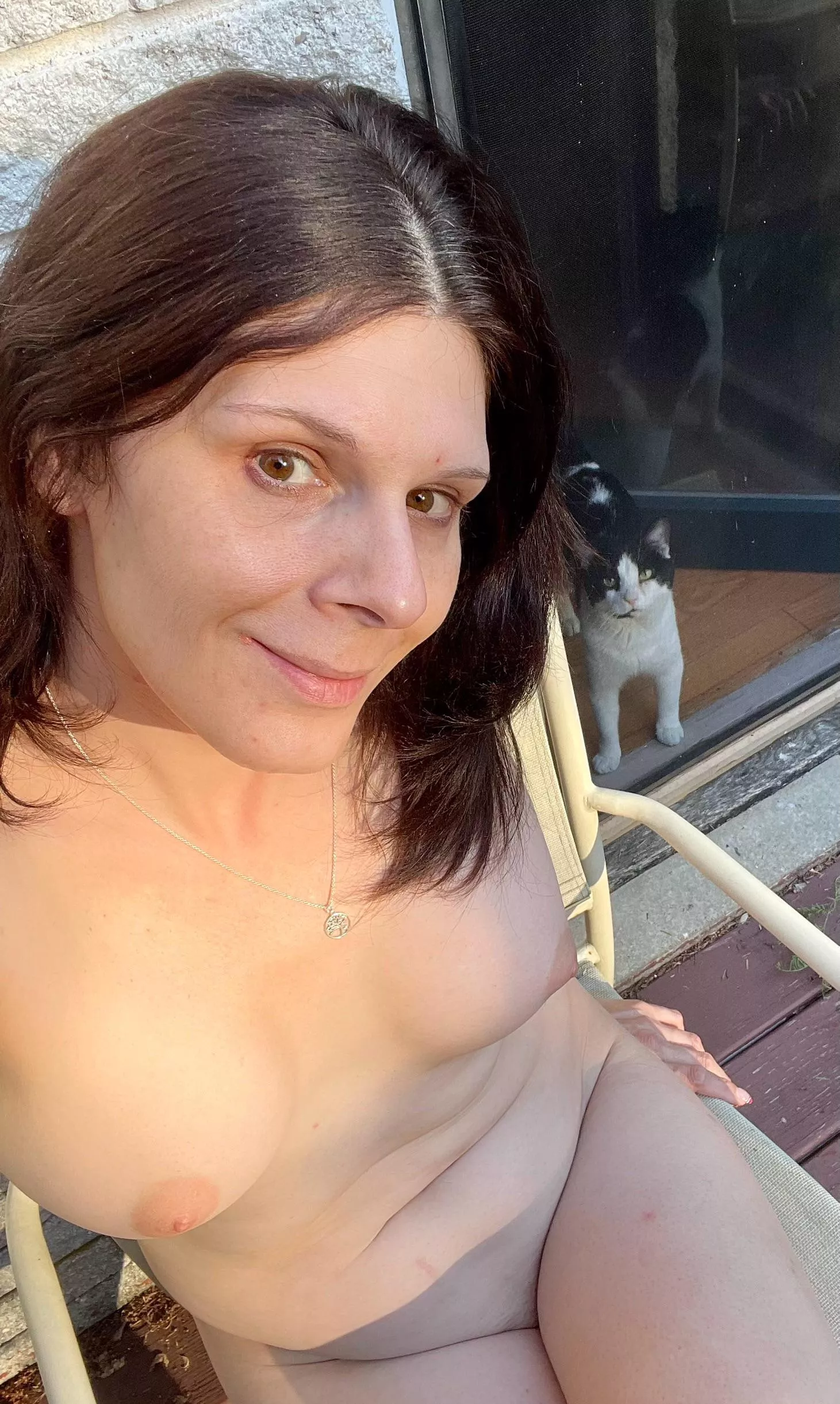 Showing off my other lovable kitty (42F) 