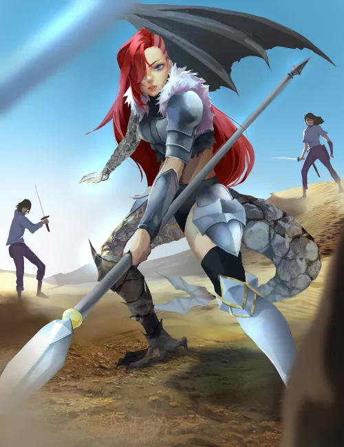 Silver Glaive, the Wounded Guardian