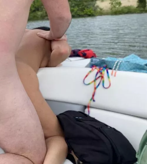 This could be you if you bought a boat