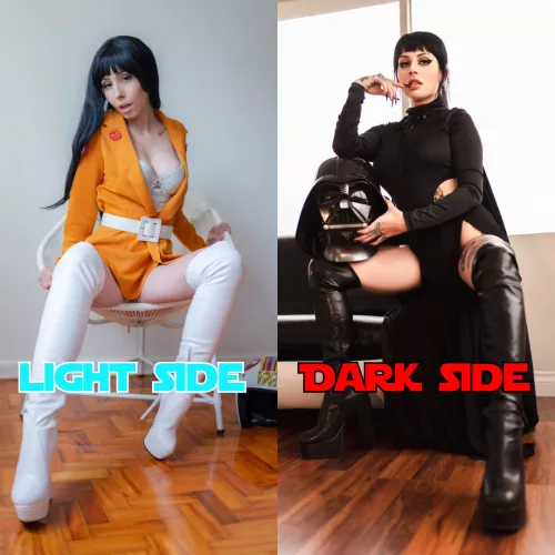 Which side are you? Share and comment below and we'll give away a free month of SuicideGirls to one lucky commenter ⭐ Models: Eveel + Belladona