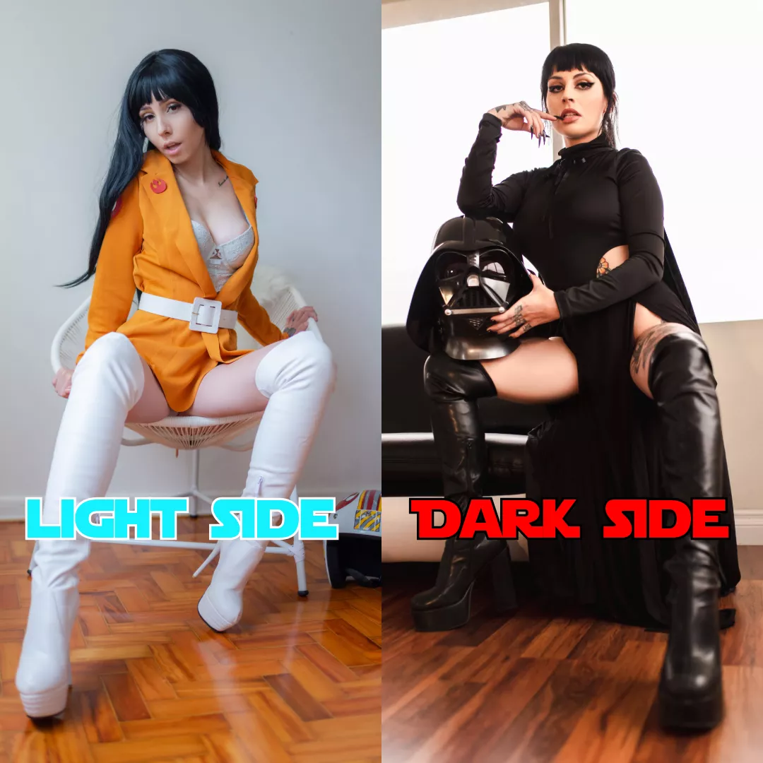 Which side are you? Share and comment below and we'll give away a free month of SuicideGirls to one lucky commenter ⭐ Models: Eveel + Belladona