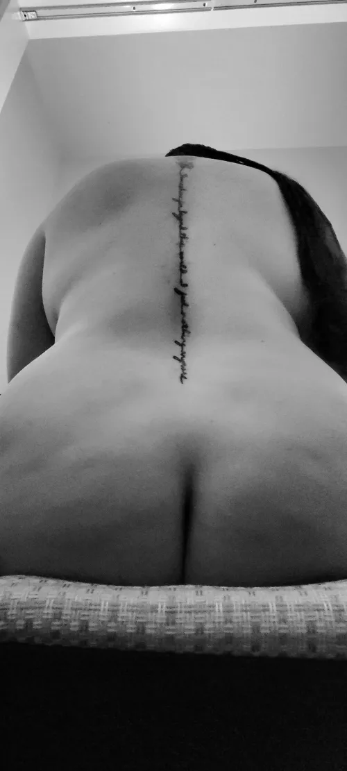 Wife getting ready for work