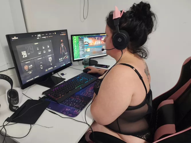 You aren't better than me. It's just your gaming chair 