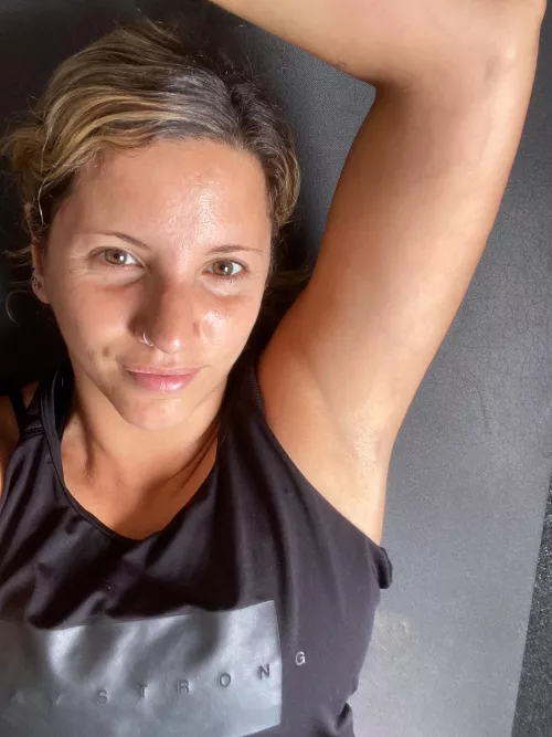 Abs make me sweat a lot