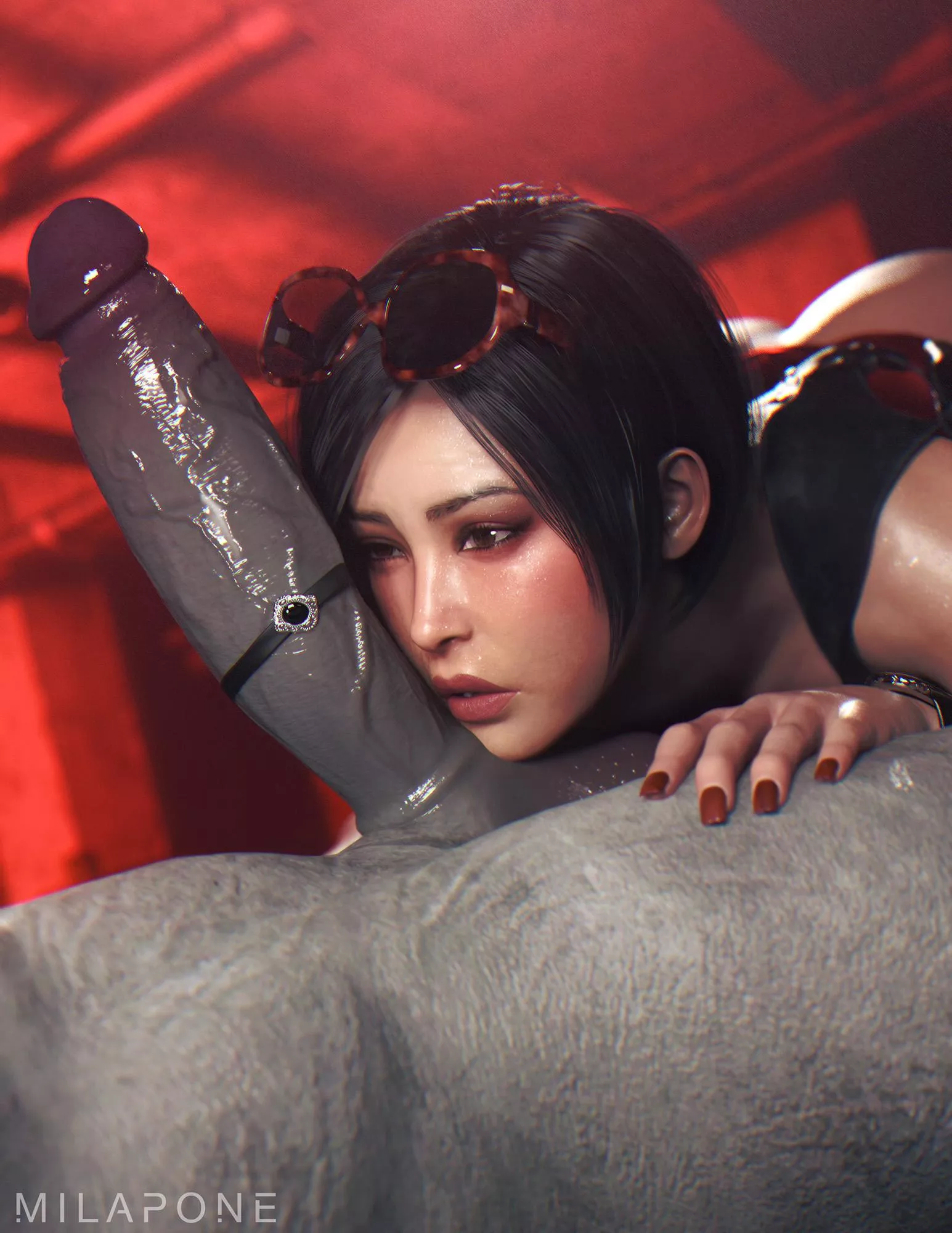 Ada can't resist Mr. X (Milapone) [Resident Evil]