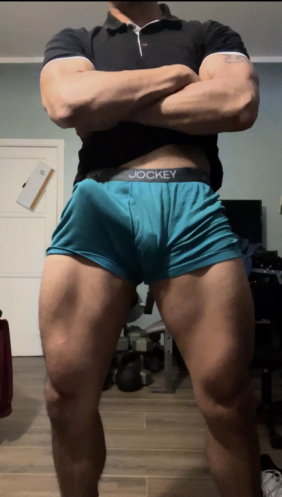 Always ready to dominate you. 