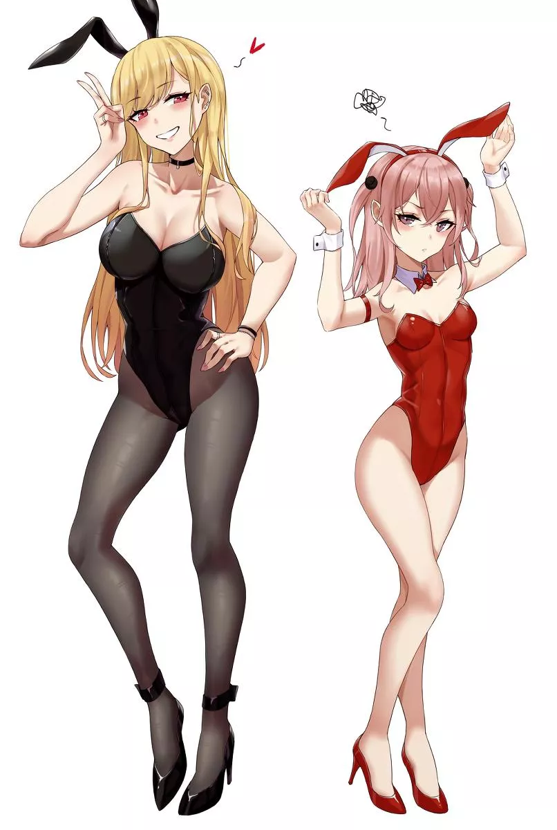 Bunny Girls Marin and Inui [My Dress-Up Darling]