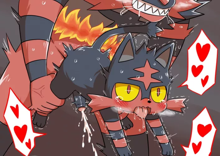 Catch them all challenge #725 - Litten (croisshark)