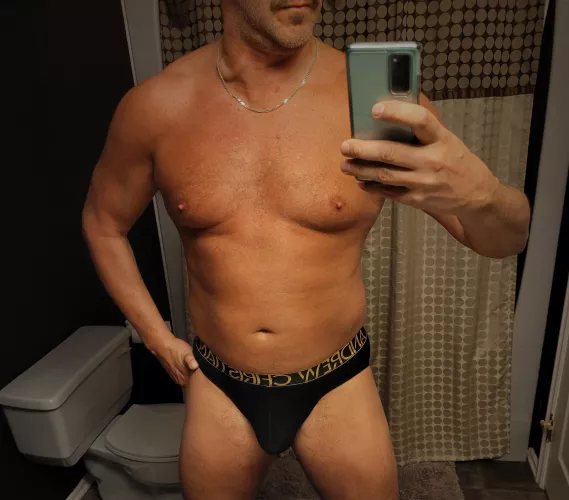 Daddy in briefs 