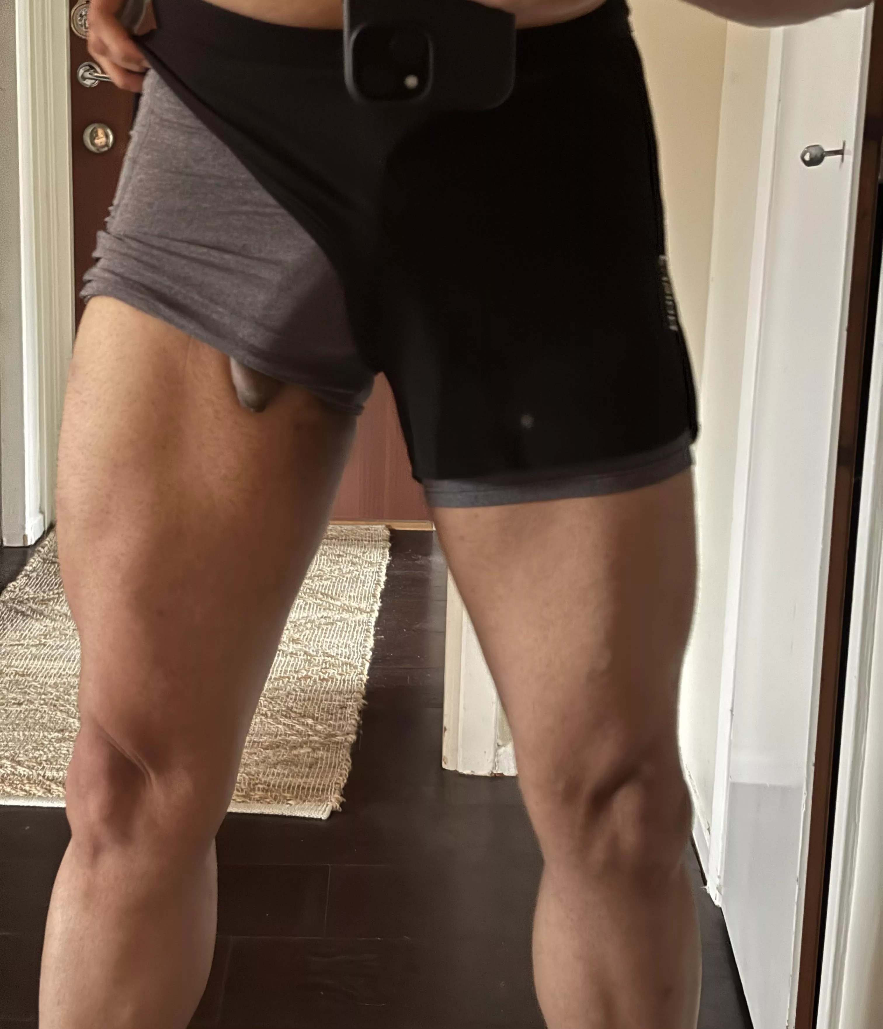 Feels weird to run with a boner 