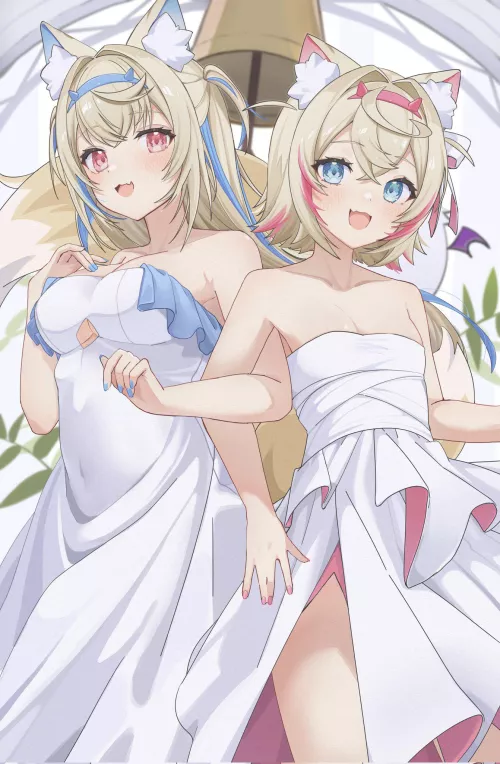 FUWAMOCO Wedding [Hololive]