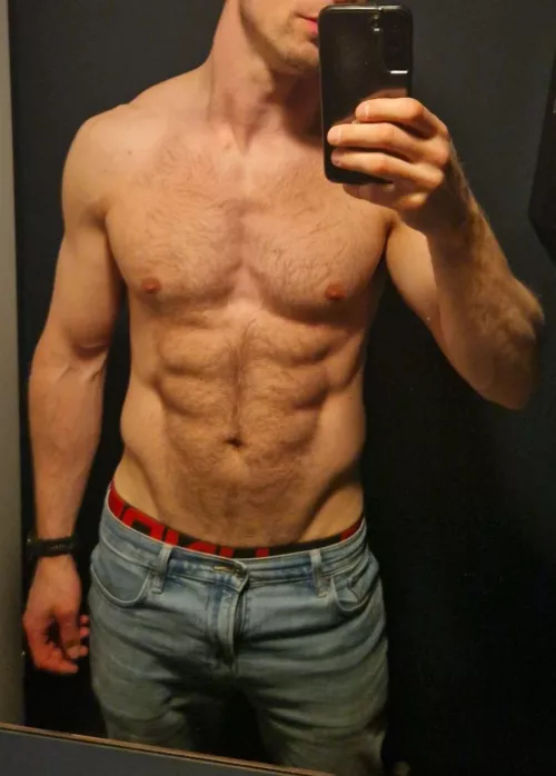 Hairy and SFW V line