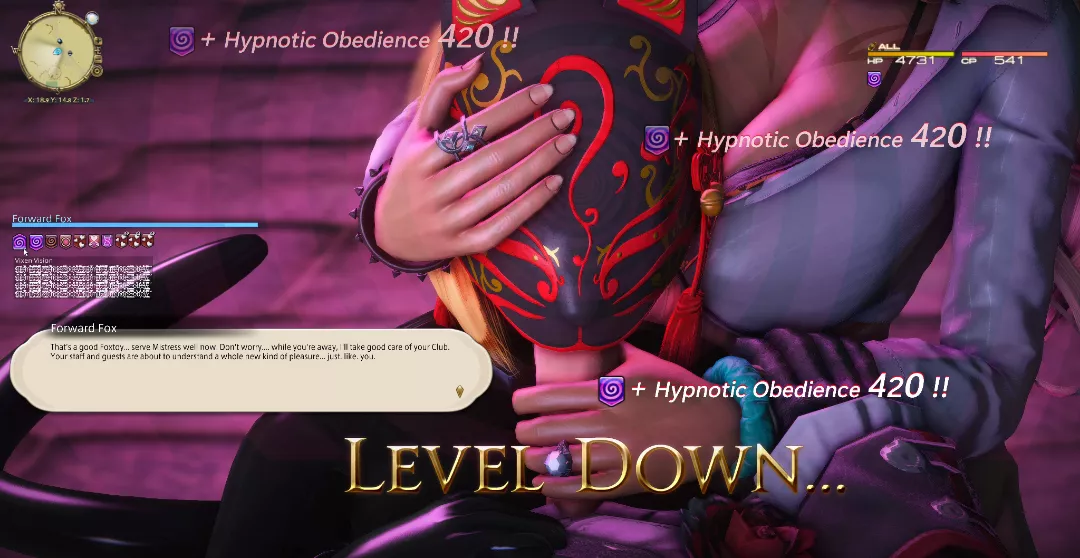 Her free will no longer exists...