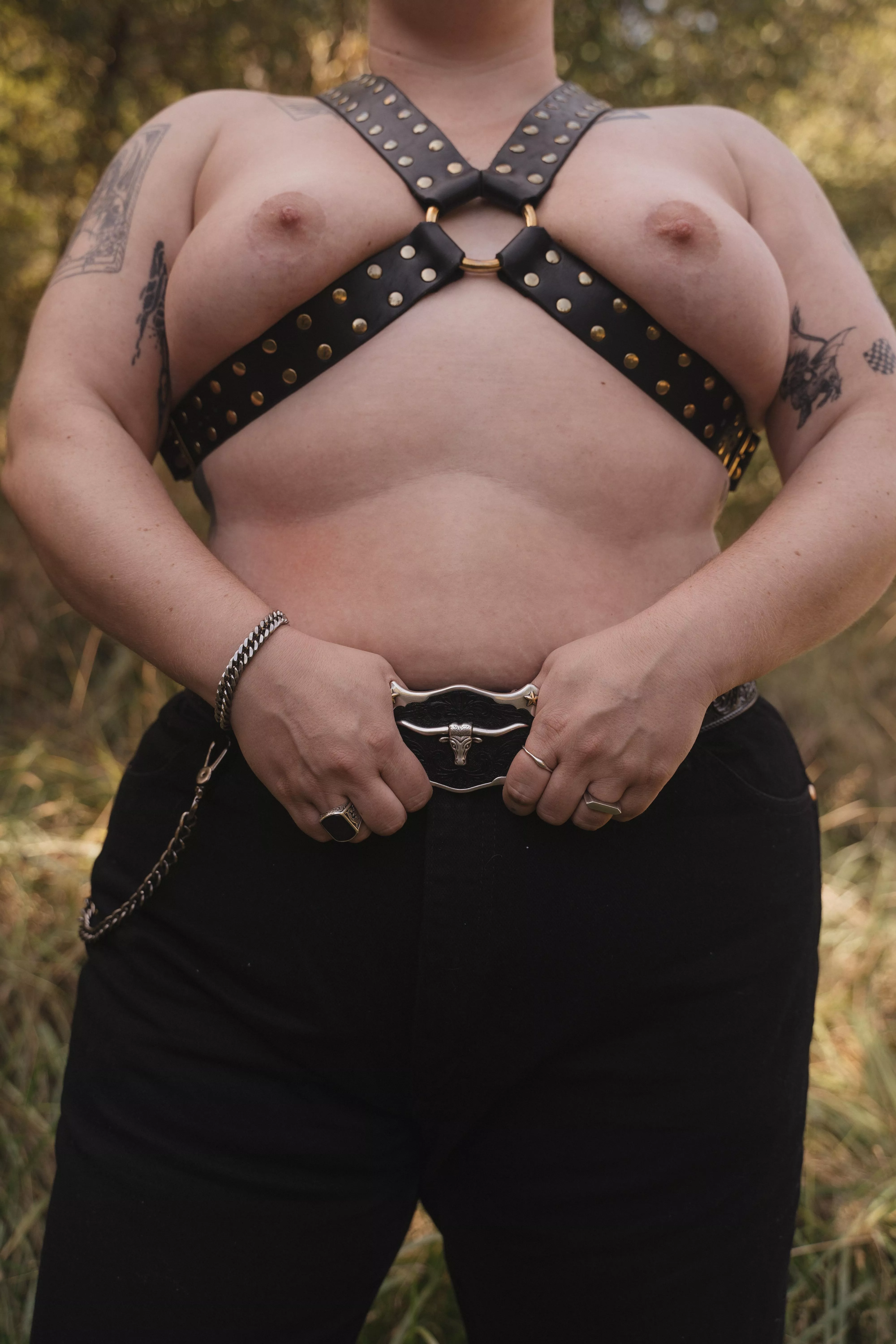 how’s the view from your knees?