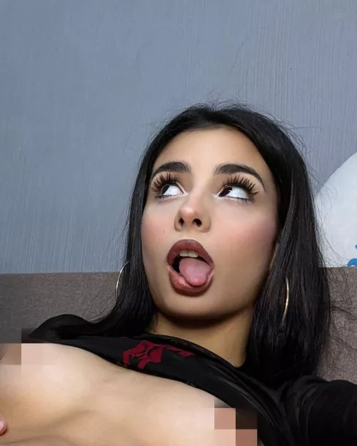 I always feel cute making this face