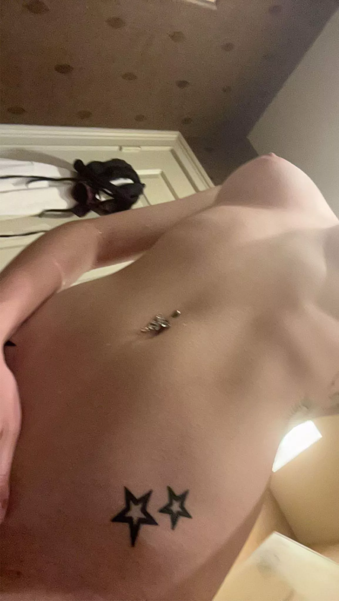 I want you to start licking me from the neck down 