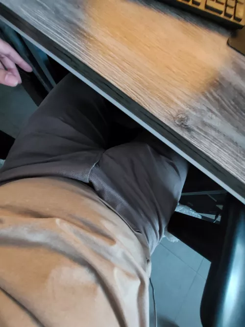 I was so hard at work