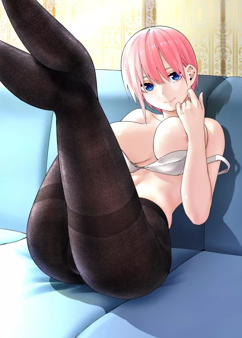 Ichika on the couch