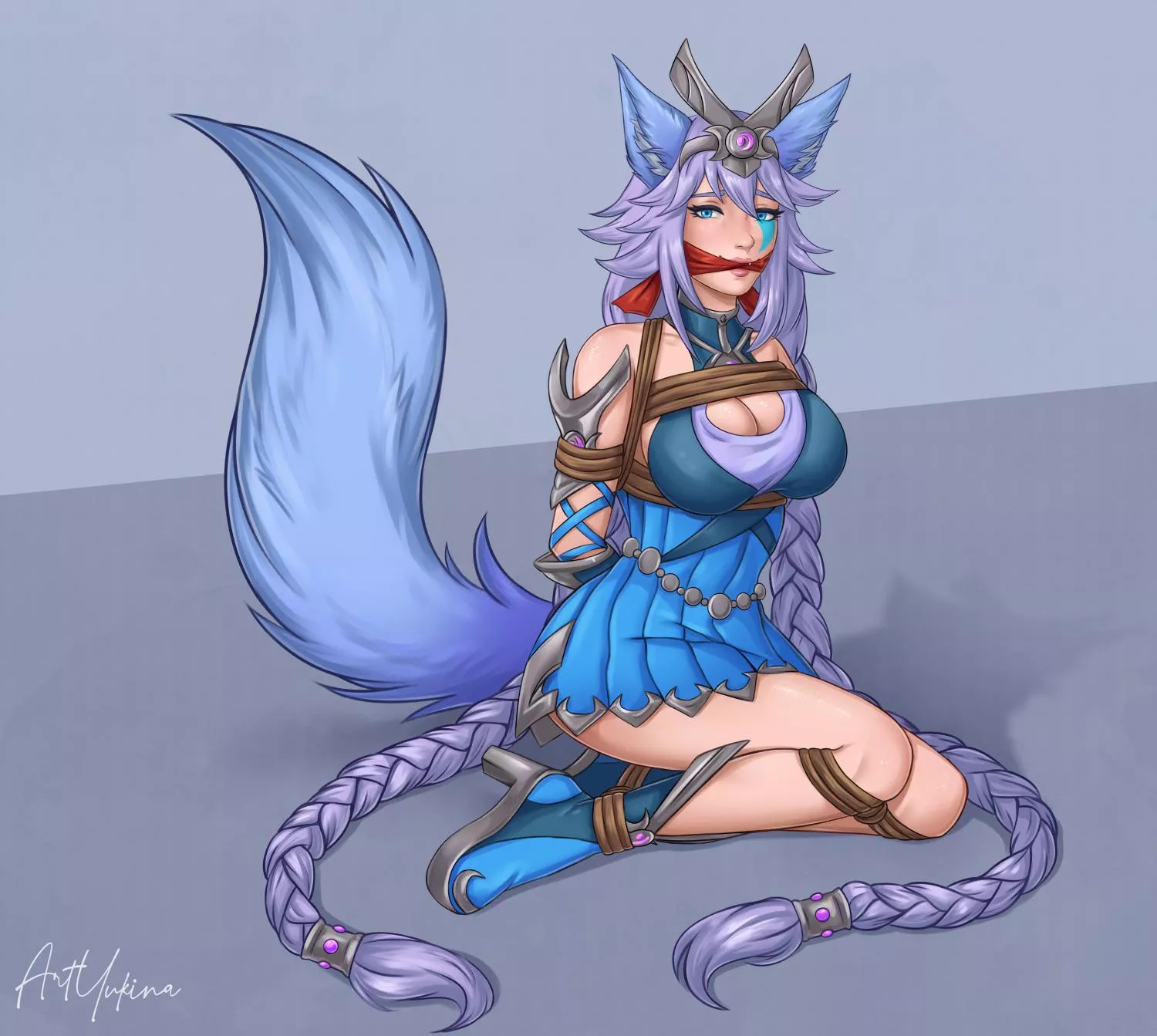 Io Bound and Gagged (YukinaArt)