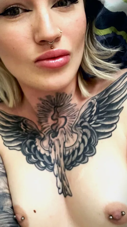 just say the word and i'll show you my pierced nipples whenever you want