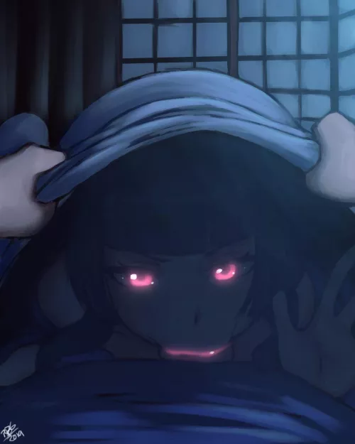 Late night surprise (randomboobguy)