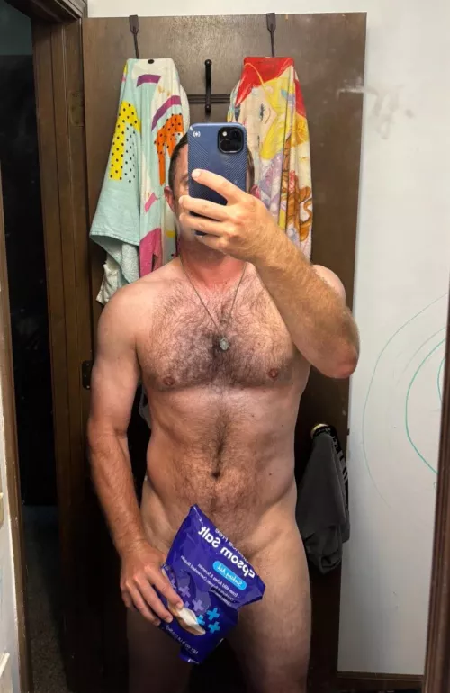 Let’s soak in some Epsom salts together….